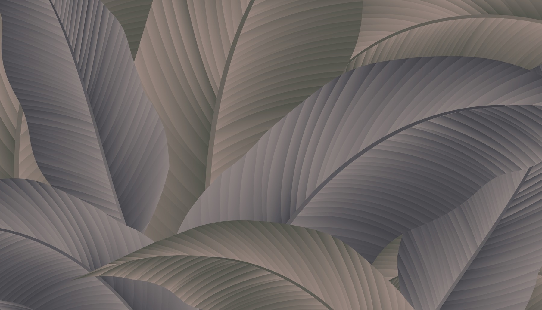 Elegant layers of textured leaves