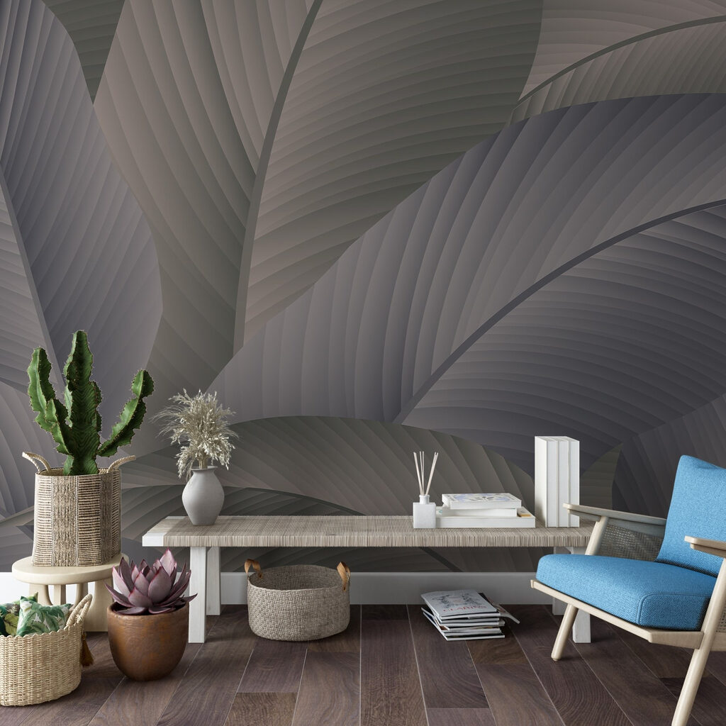 Elegant layers of textured leaves