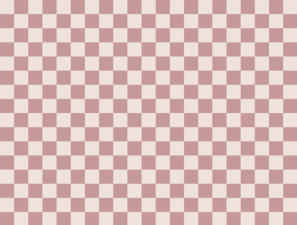 Checkered pattern with pink squares