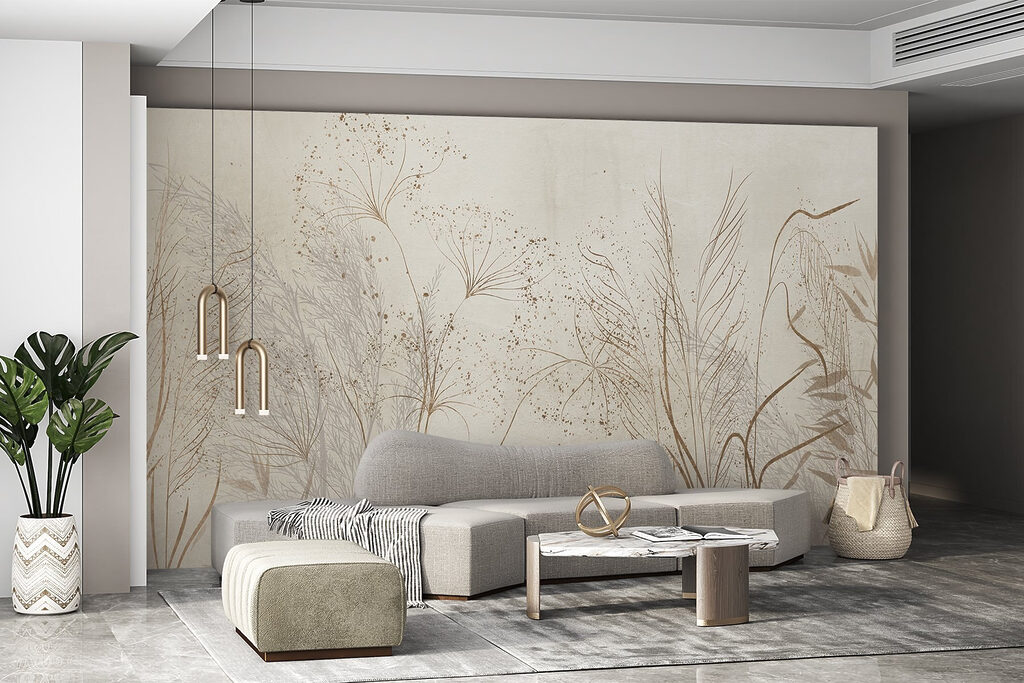 Calm and serene nature illustration Calm and serene nature illustration