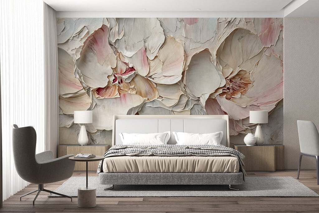 Delicate petals in soft hues