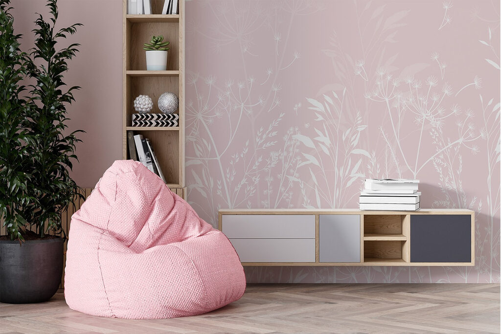 Delicate flora on soft background