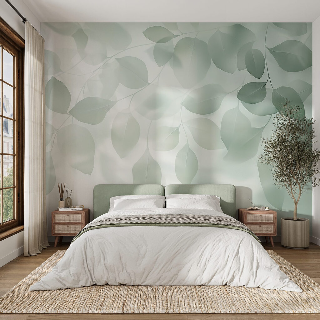 Gentle leaves in soft light