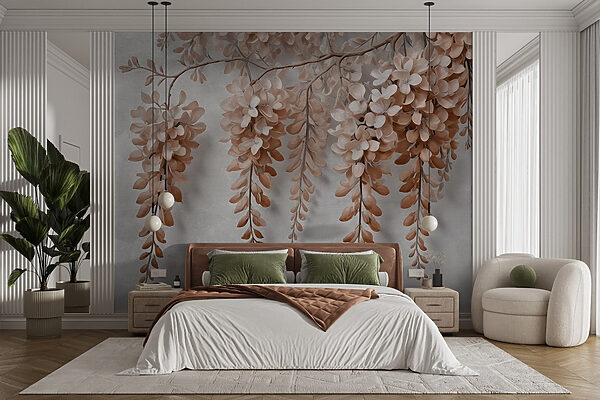 Branch with flowers on it