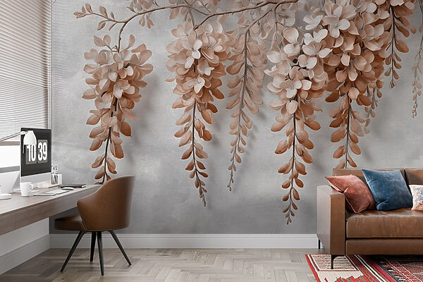 Branch with flowers on it