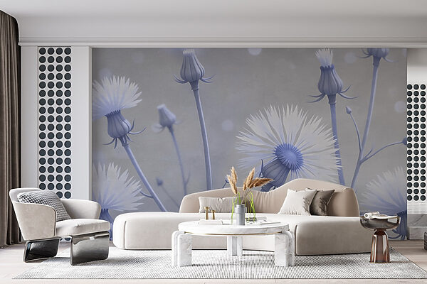 Delicate blooms in soft hues