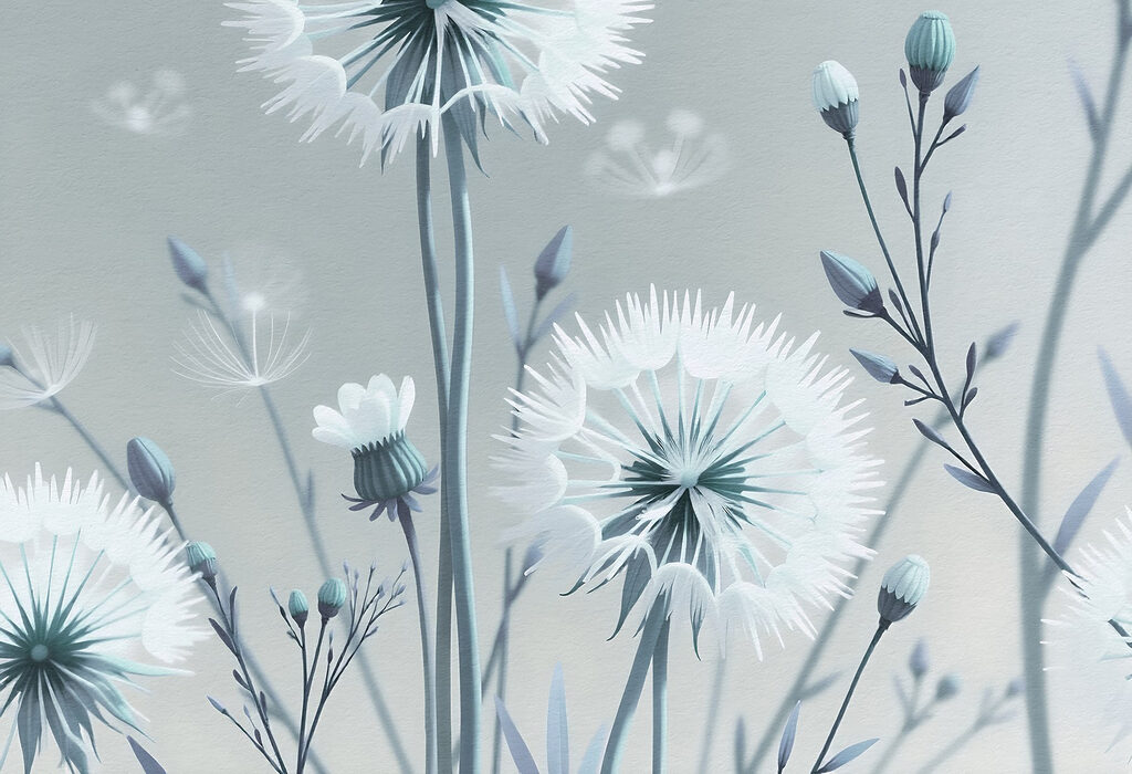 Delicate blooms in soft hues Delicate blooms in soft hues