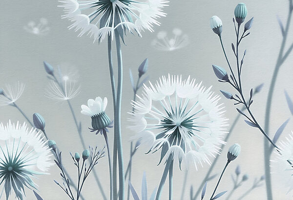 Delicate blooms in soft hues Delicate blooms in soft hues