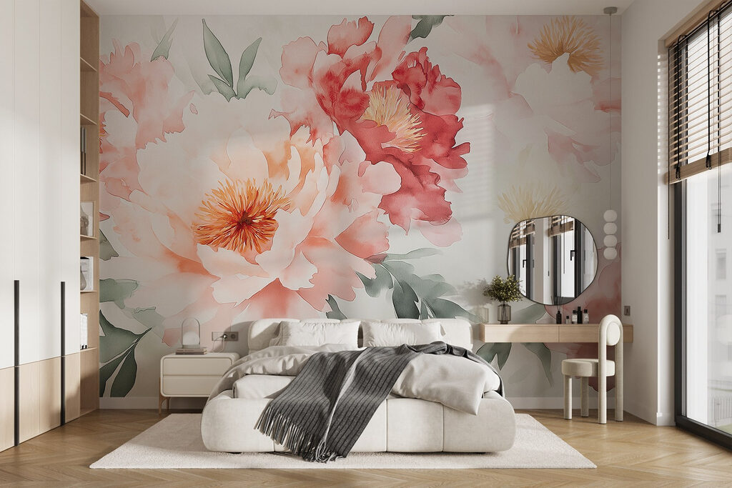 Beautiful blooms in soft hues