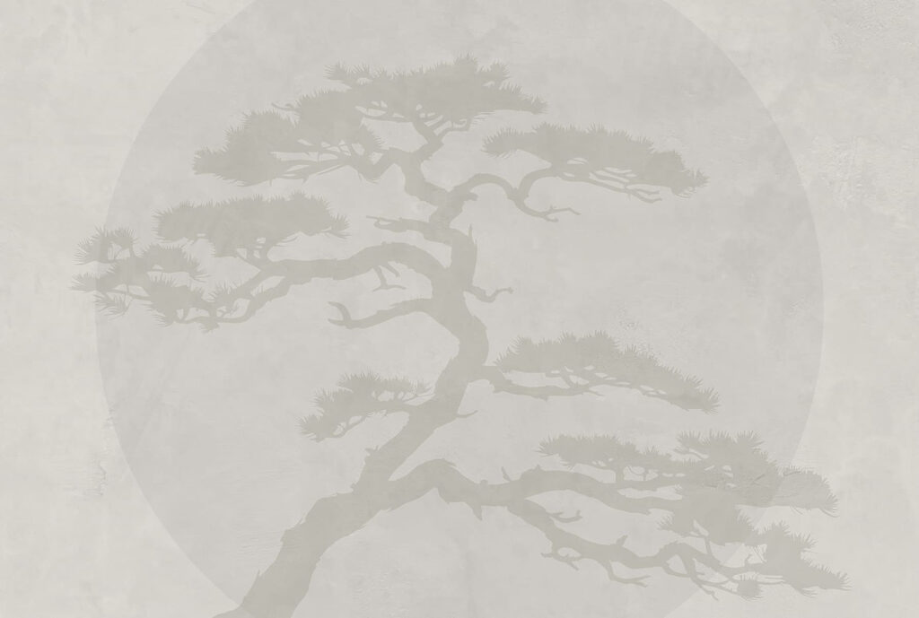 Tree with branches and leaves