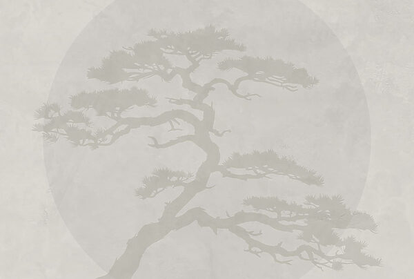Tree with branches and leaves