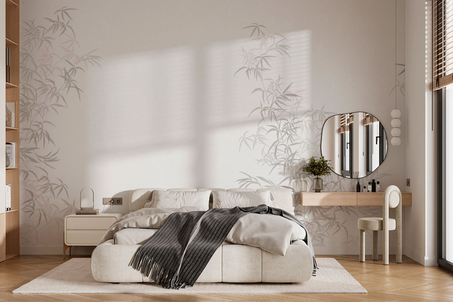 Plant with leaves on it