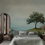 Ταπετσαρίες Δέντρο σε λόφο