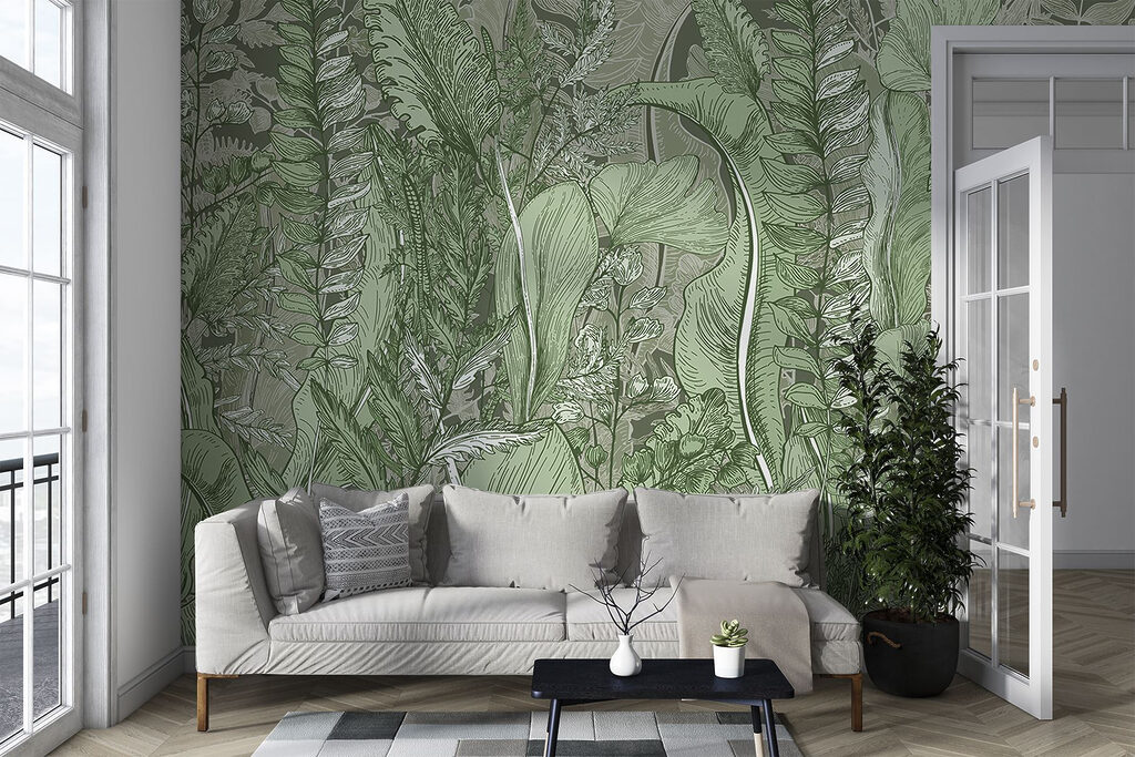 Nature's harmony in leafy patterns