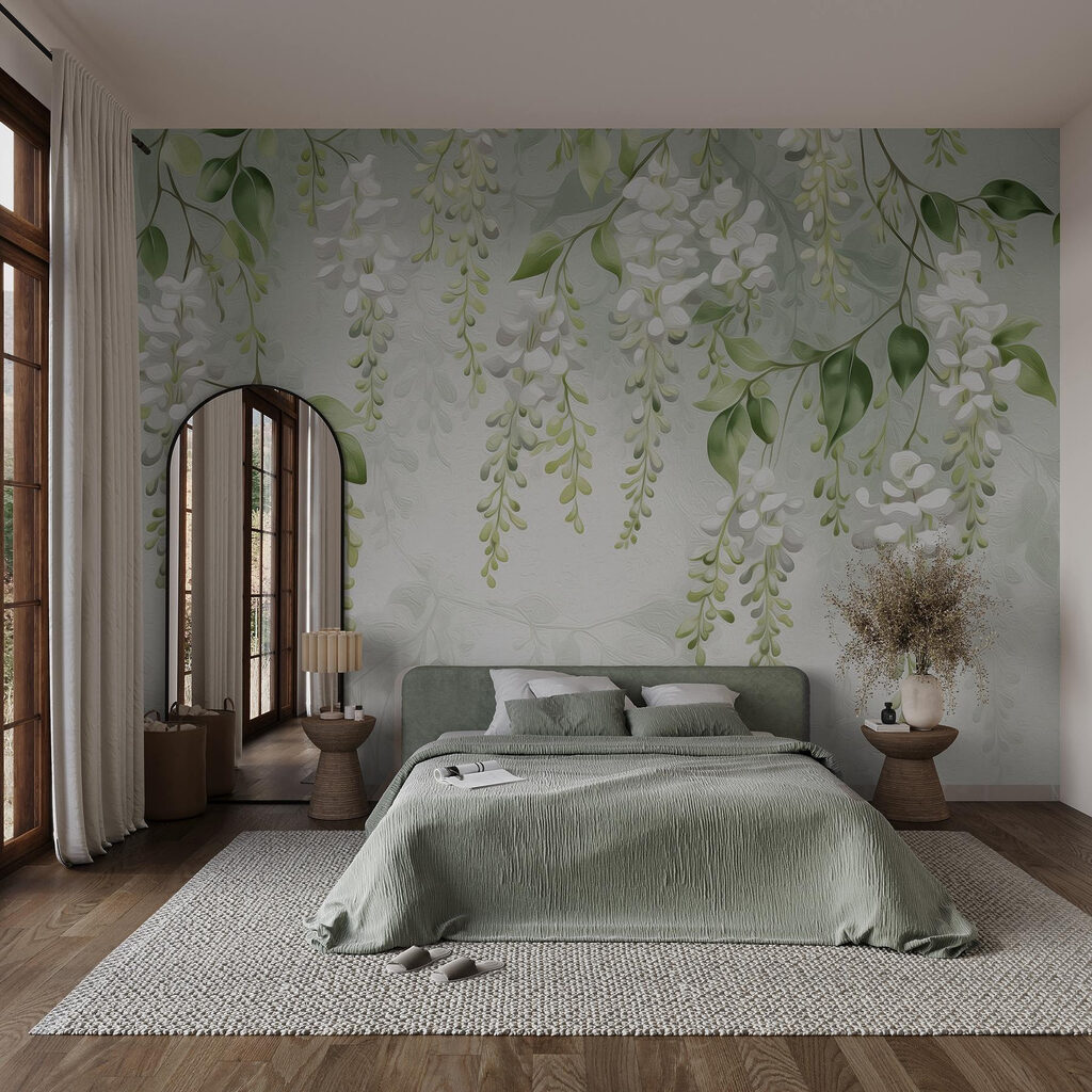 Delicate blossoms in gentle hues