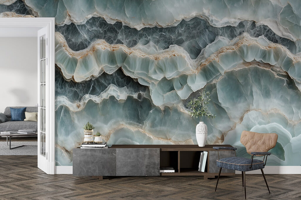 Serene layers of natural stone