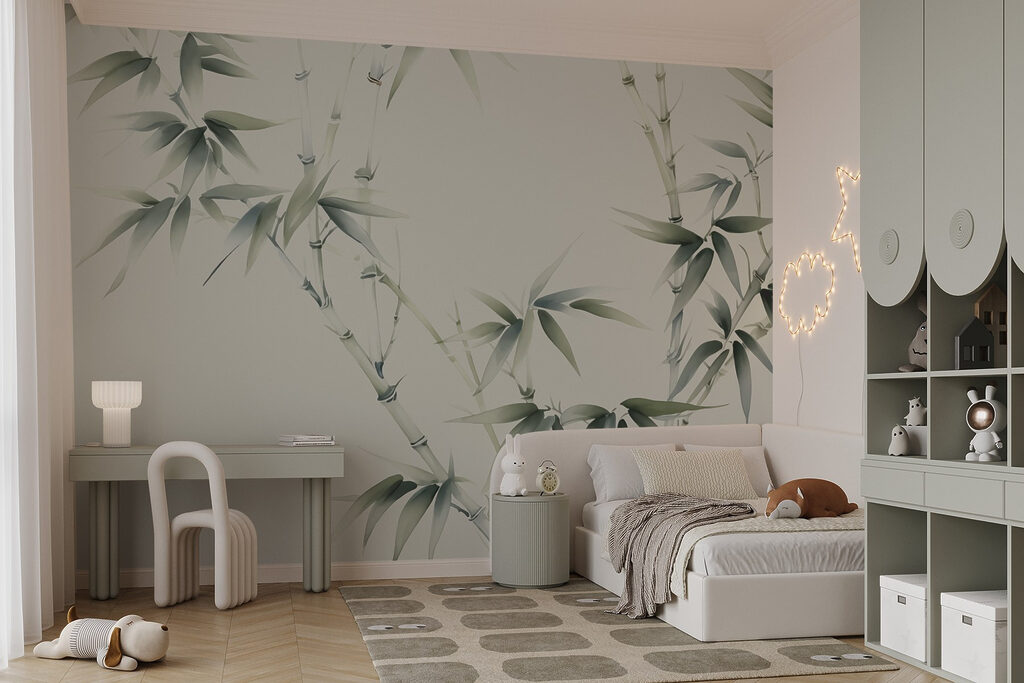 Natural elegance in bamboo arrangement