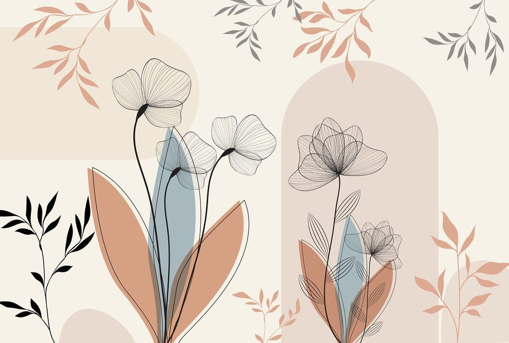 Floral κομψότητα σε απαλές αποχρώσεις Floral κομψότητα σε απαλές αποχρώσεις