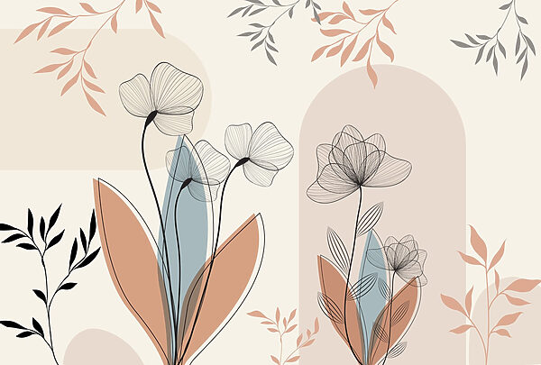 Floral κομψότητα σε απαλές αποχρώσεις Floral κομψότητα σε απαλές αποχρώσεις