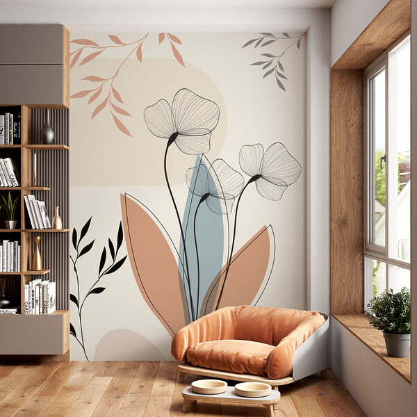 Floral κομψότητα σε απαλές αποχρώσεις Floral κομψότητα σε απαλές αποχρώσεις