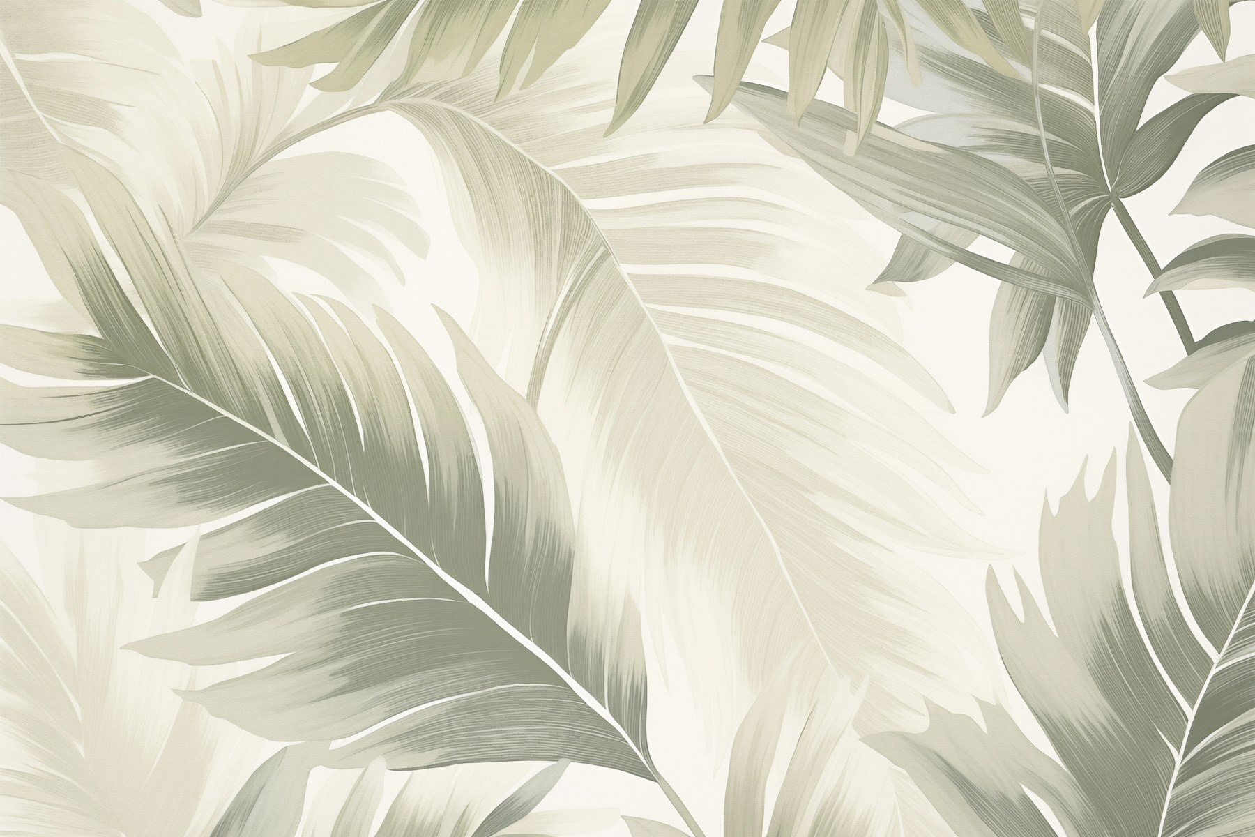 Soft tropical patterns in muted hues Soft tropical patterns in muted hues