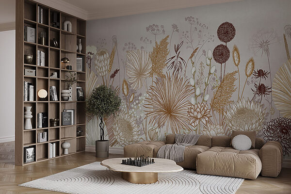 Λεπτά floral μοτίβα σε απαλές αποχρώσεις Λεπτά floral μοτίβα σε απαλές αποχρώσεις