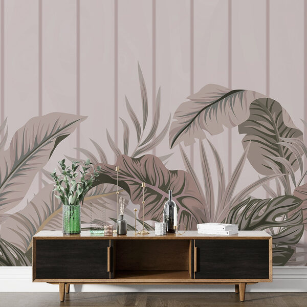 Lush leaves on a soft backdrop