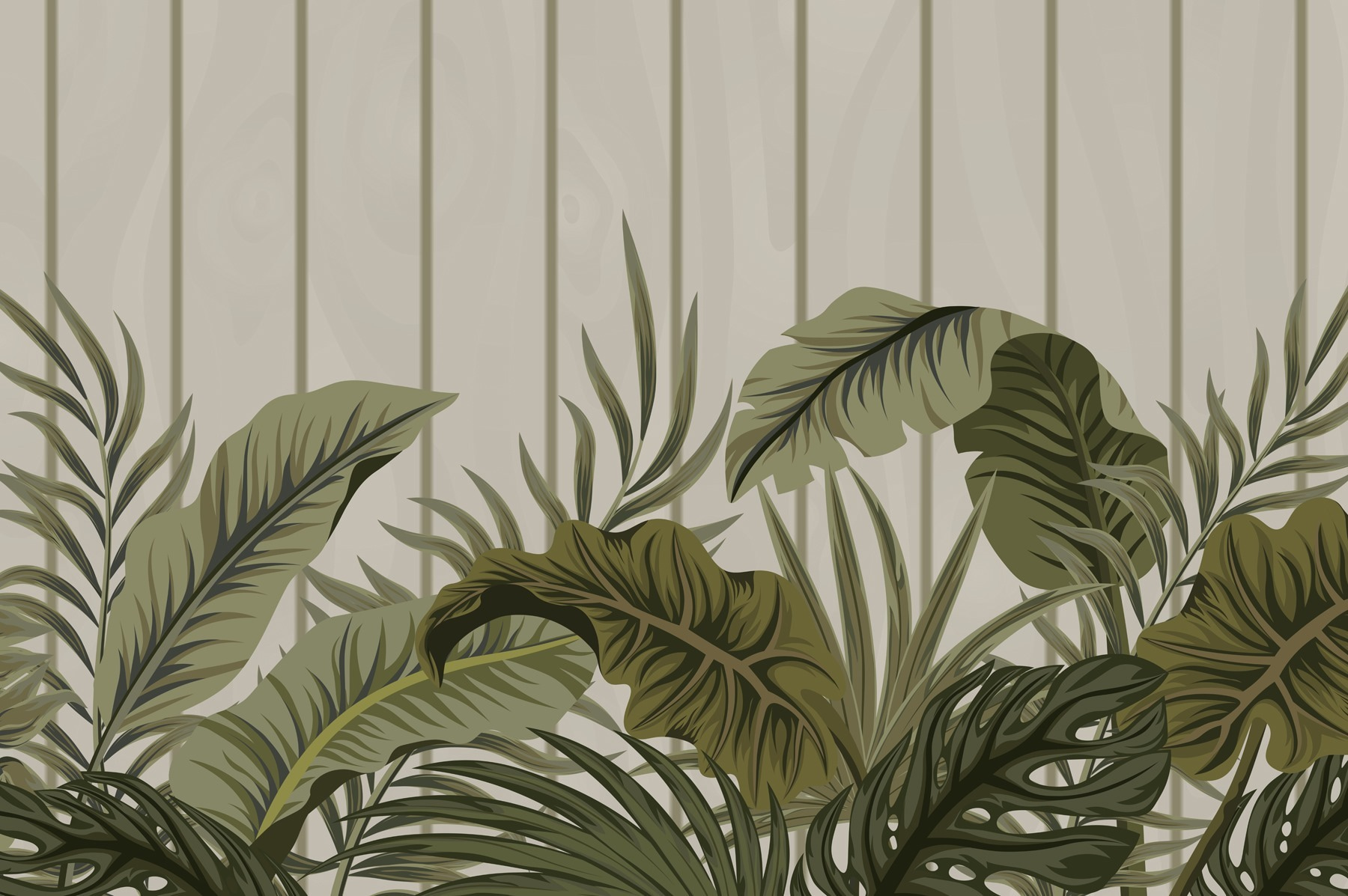 Lush greens in a tranquil setting