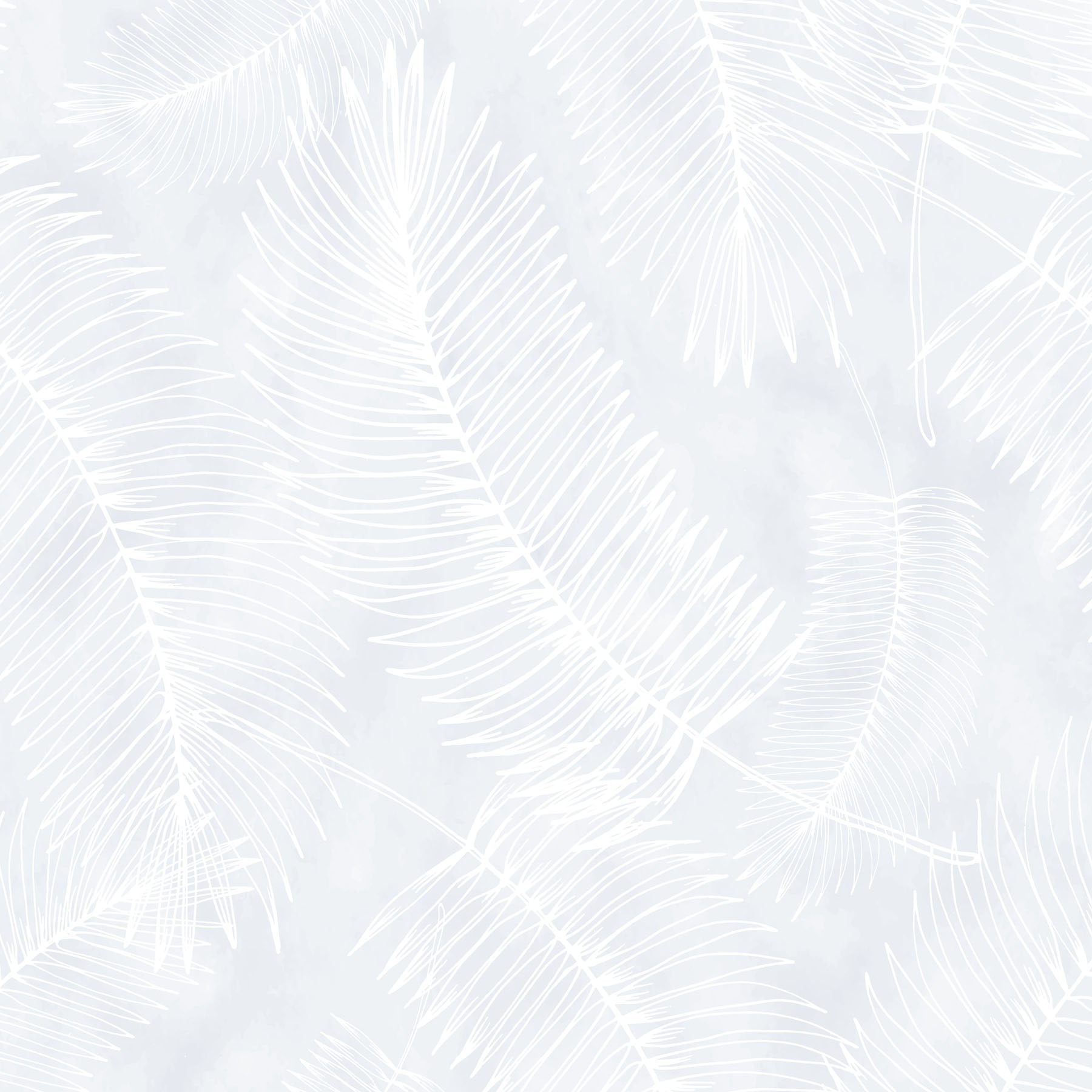 White pattern of leaves