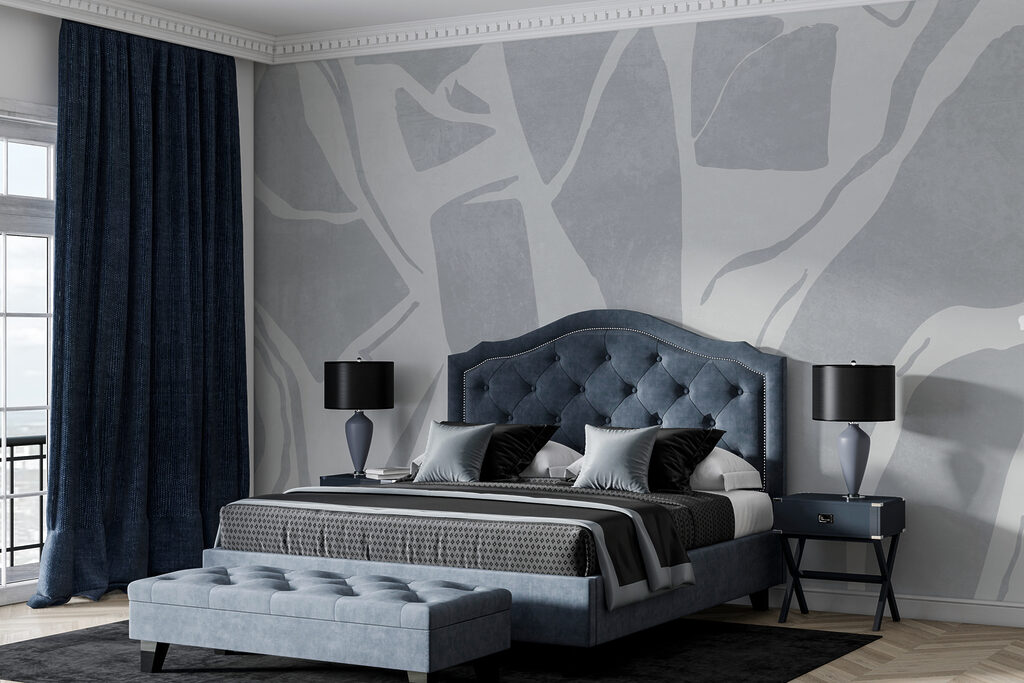 White and grey pattern