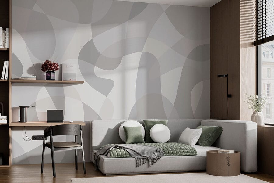 Grey and white background Grey and white background