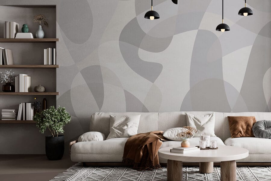 Grey and white background Grey and white background