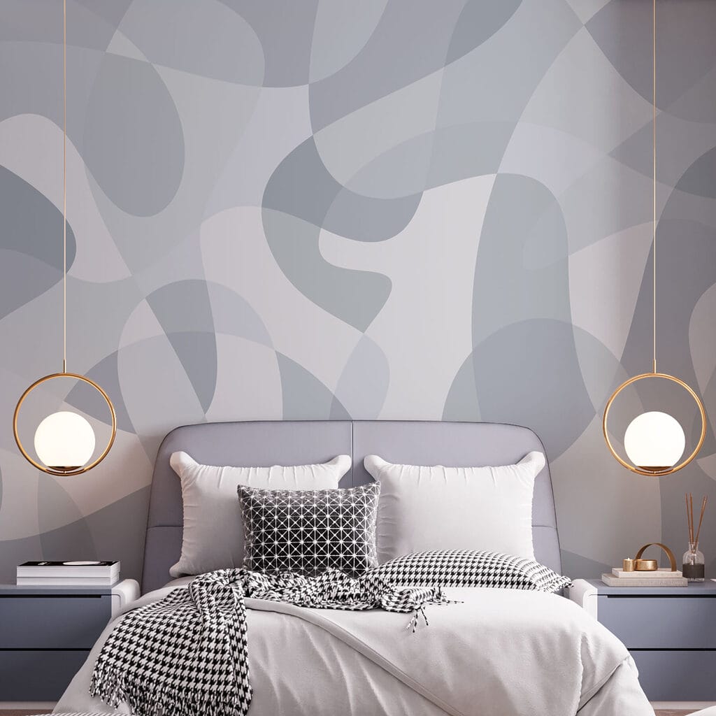 Grey and white background