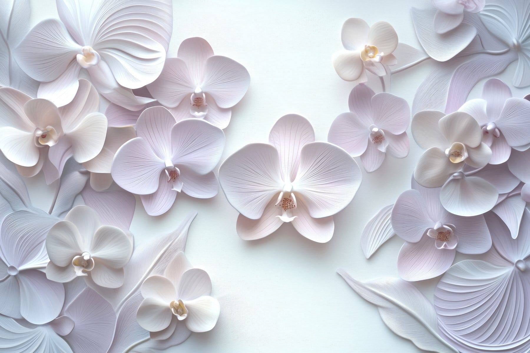 Group of white flowers