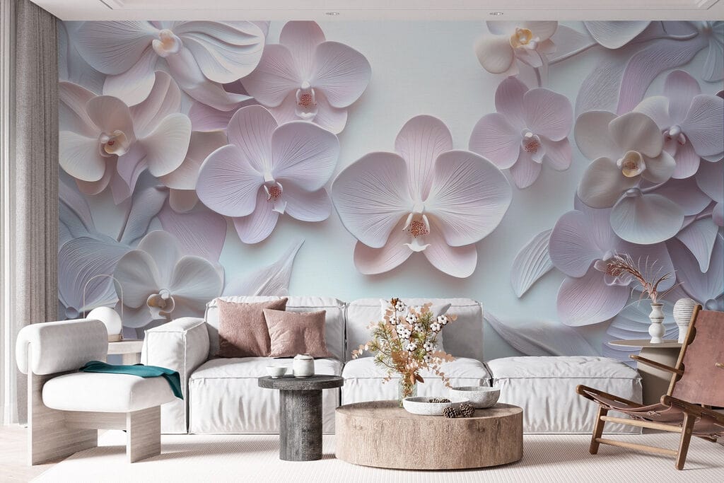 Group of white flowers