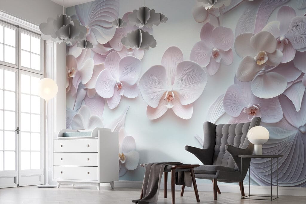 Group of white flowers