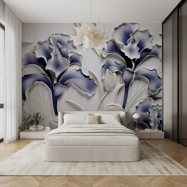 Wall art με λουλούδια και φύλλα Wall art με λουλούδια και φύλλα