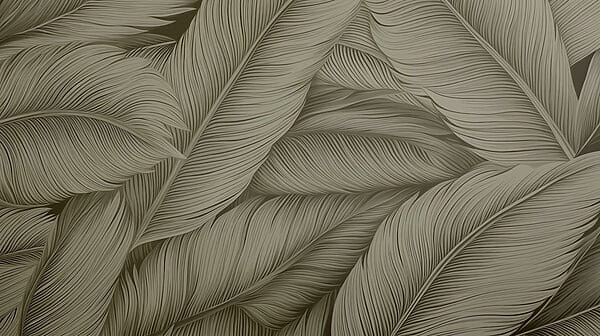 Natural texture of overlapping leaves