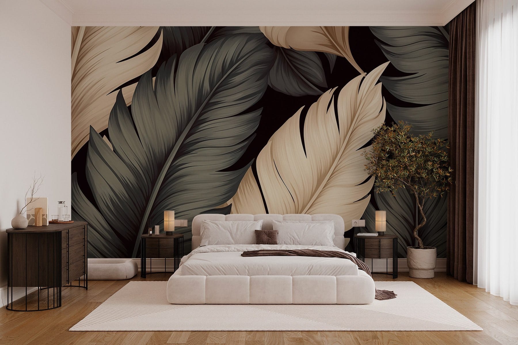 Nature's elegance in earthy tones