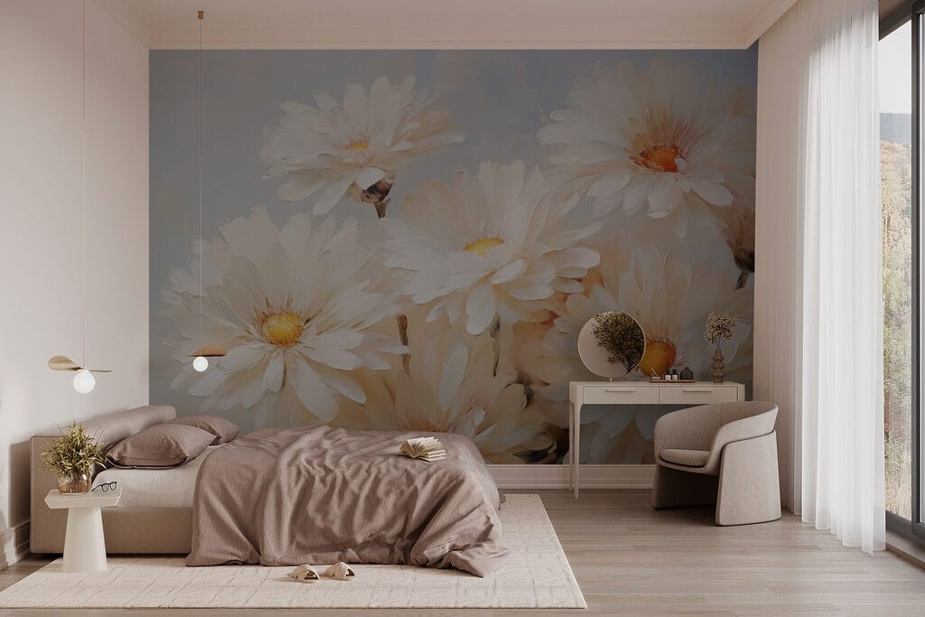 Group of white flowers