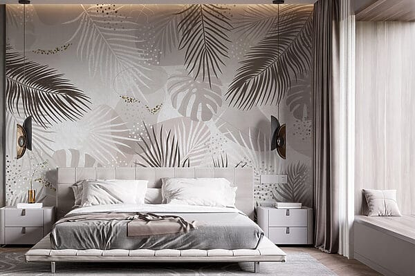 Elegant foliage in soft tones