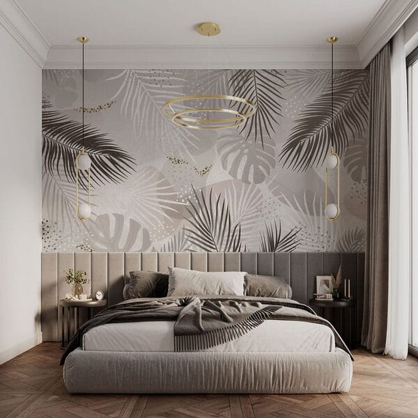 Elegant foliage in soft tones