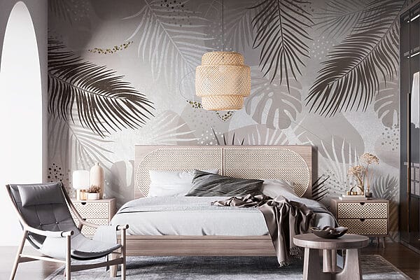 Elegant foliage in soft tones