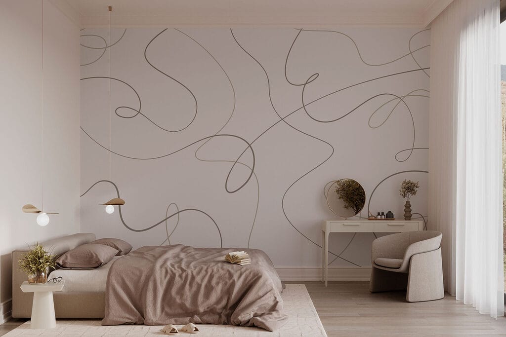 White background with black lines