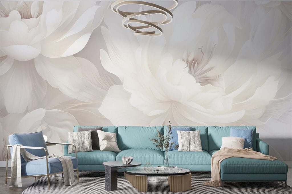 Delicate petals in soft hues