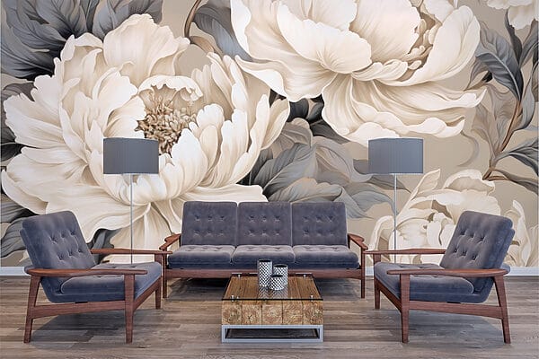 Elegant blooms in soft hues