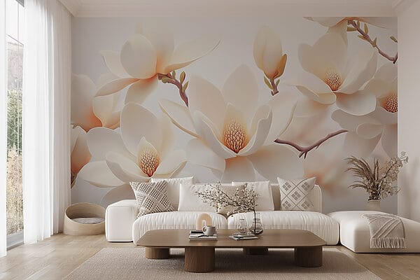 Group of white flowers