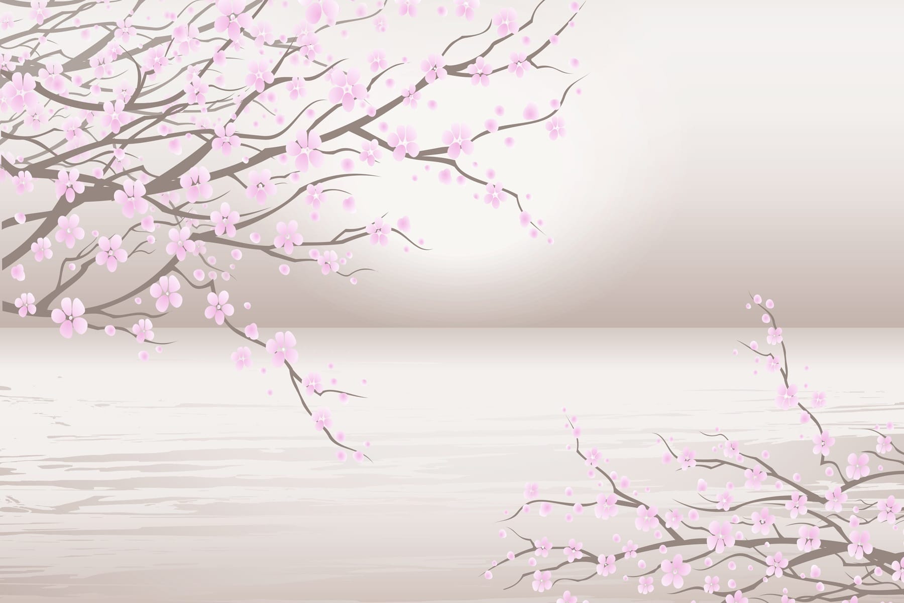 Tree with pink flowers