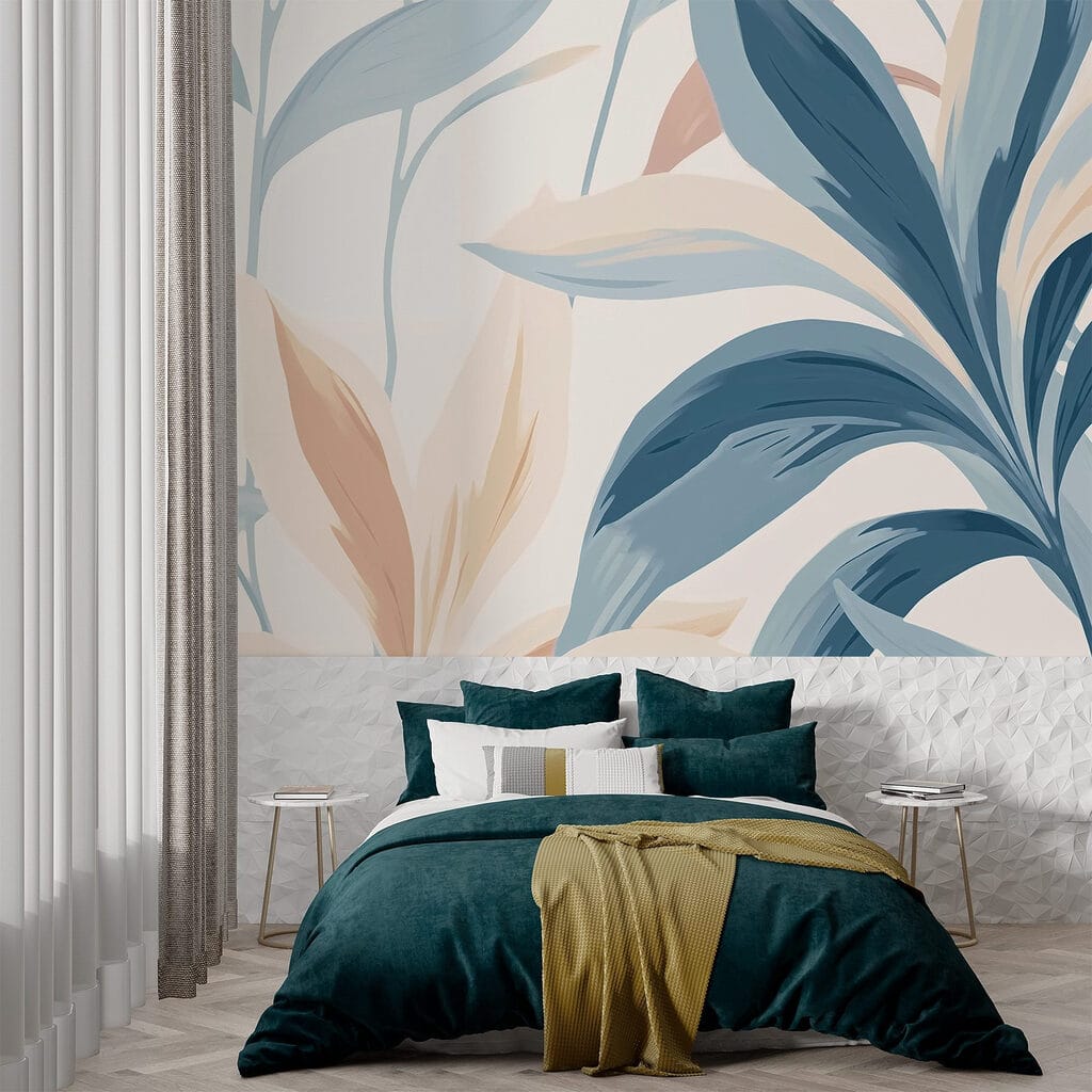 Natural hues and flowing shapes