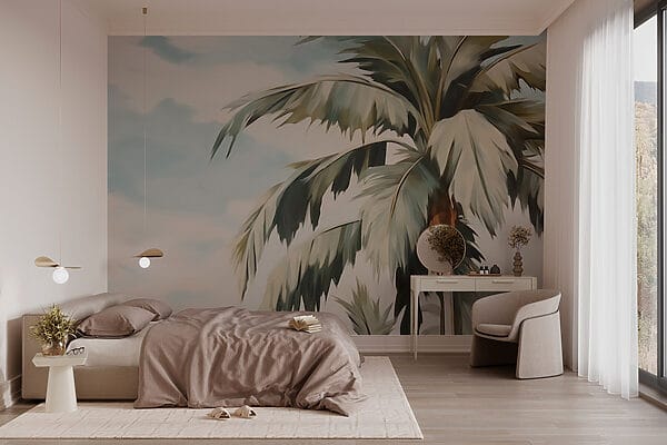 Ταπετσαρίες Φοίνικας με φρούτο πάνω του